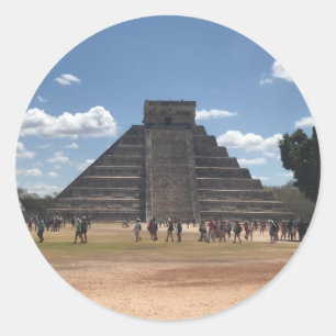 El Castillo - Chichen Itza, Mexique Stickers #2