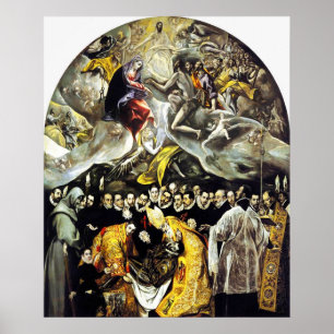 El Greco Burial of the Count of Orgaz Poster