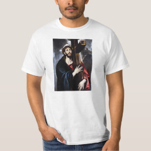 El Greco le Christ portant le T-shirt croisé