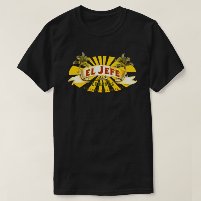 El Jefe Cubanos Food Truck Classic T-Shirt (Design devant)