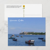 El Morro, La Havane, Cuba - carte postale