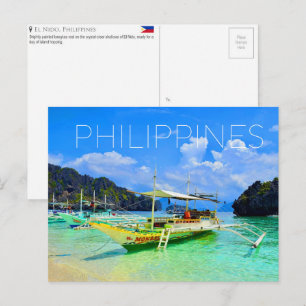 El Nido, Philippines Carte Postale de Voyage