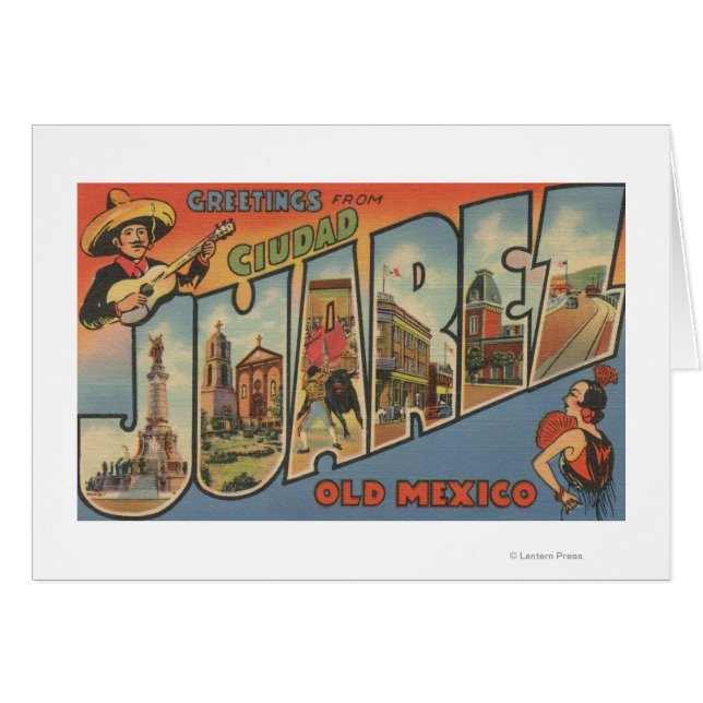El Paso, Texas - Ciudad Juarez (Devant horizontal)