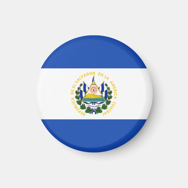 El Salvador Flag Magnet (Devant)