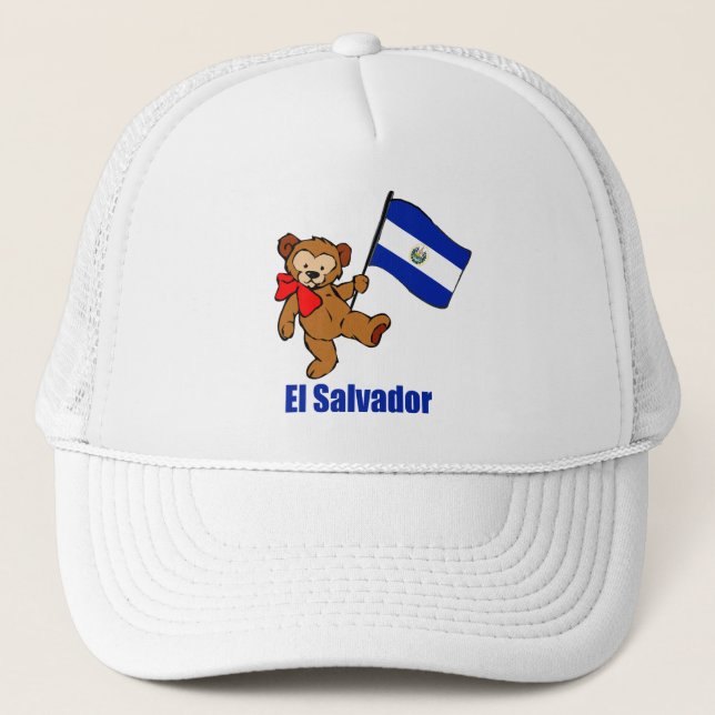 El Salvador Teddy Bear Casquette (Devant)