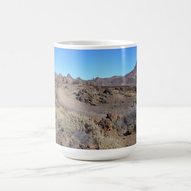 El Teide tasse personnalisée - choisir style & cou (Centre)