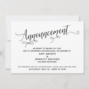 Elaborer le Faire-part Mariage repoussé de script