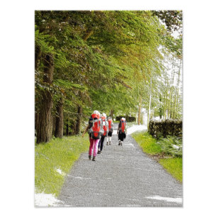 Élargissement de la photo à pied