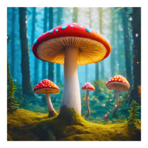 Élargissement de la photo de champignons de laine