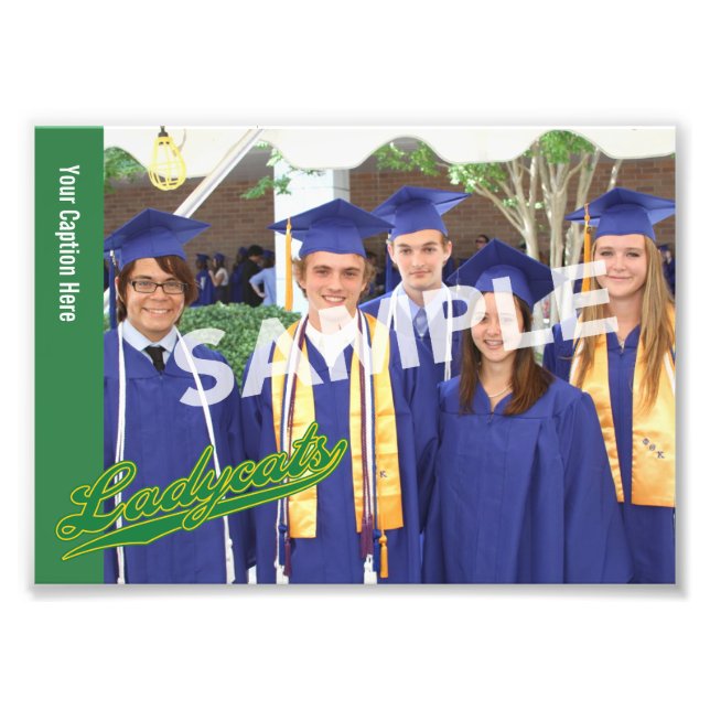 Élargissement de photo personnalisé de 7 po x 5 po (Devant)