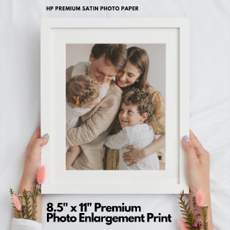 Élargissement de photo Premium de 8,5 po x 11 po I