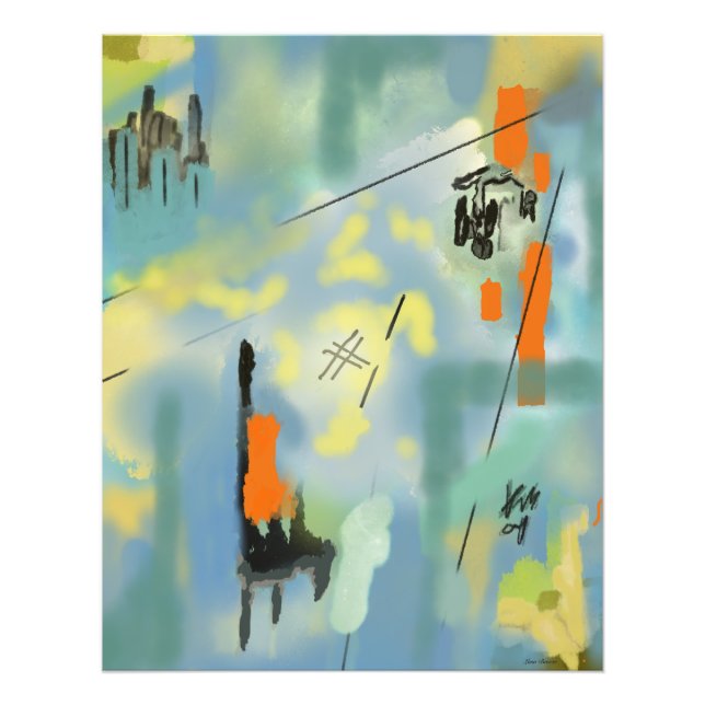 Élargissement photo Abstrait (Devant)