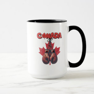 elbows up canada, made in canada 100% canada mug