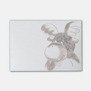Elch Crayon Post-it