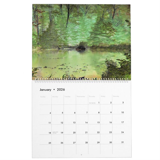 Eleanor Sweeney Photographie Calendrier 12 - 24 mo (Jan 2026)