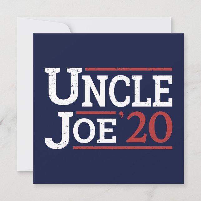 Élection 2020 - Oncle Joe (Devant)