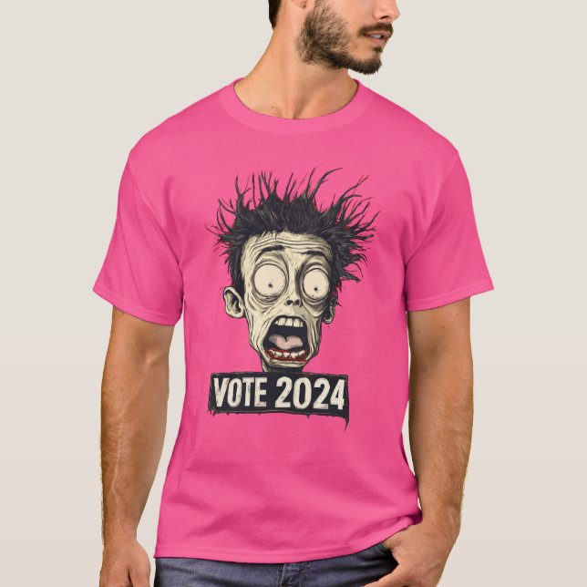 Election 2024 Scream T-Shirt (Devant)