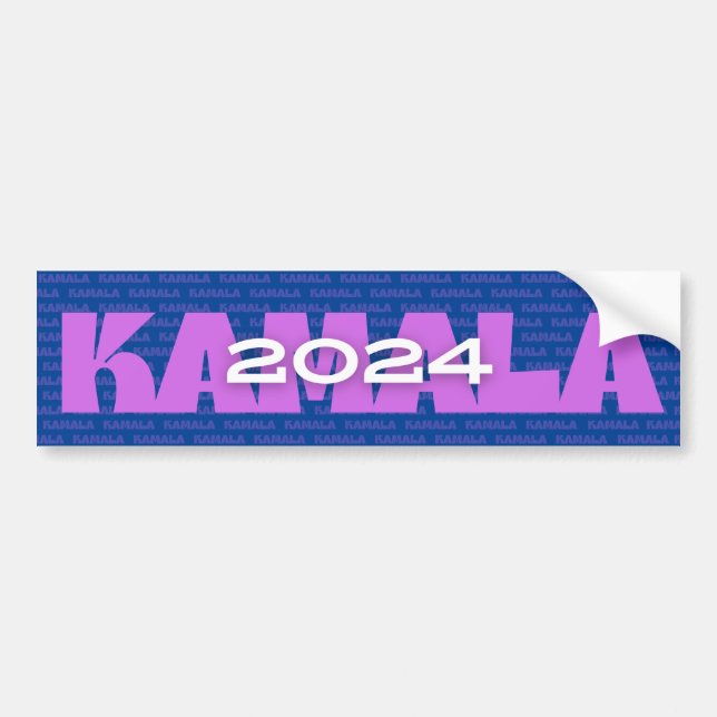 Élection 2024 - Sticker Kamala Harris Bumper (Devant)