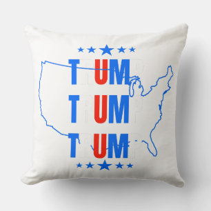 Élection de Trump aux États-Unis Coussin à lancer