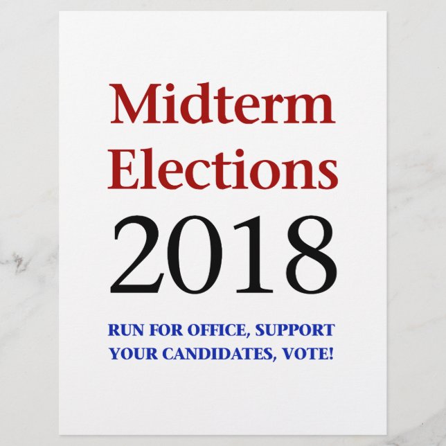 Élections de mi-mandat 2018 (Devant)