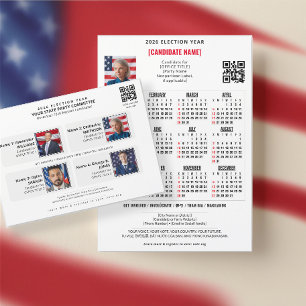 Élections politiques patriotiques Calendrier QR Co