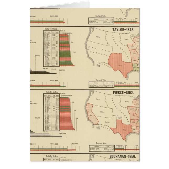 Élections présidentielles de 1844-1856 (Devant)