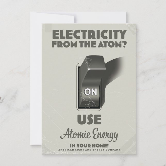 Électricité de l'atome  (Devant)
