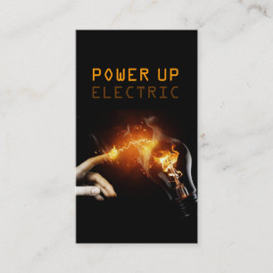 Électrique, électricien, Carte de visite électr