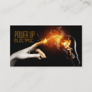 Électrique, Électricien, Carte de visite électrici