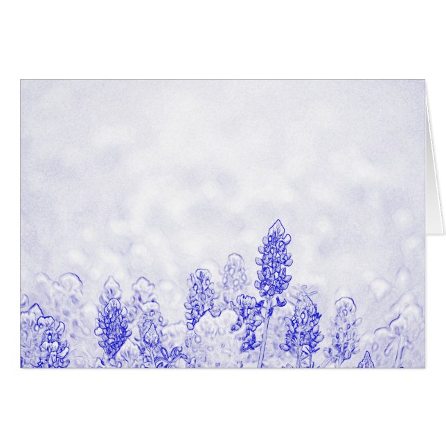 Élégance bleue et blanche (Devant Horizontal)