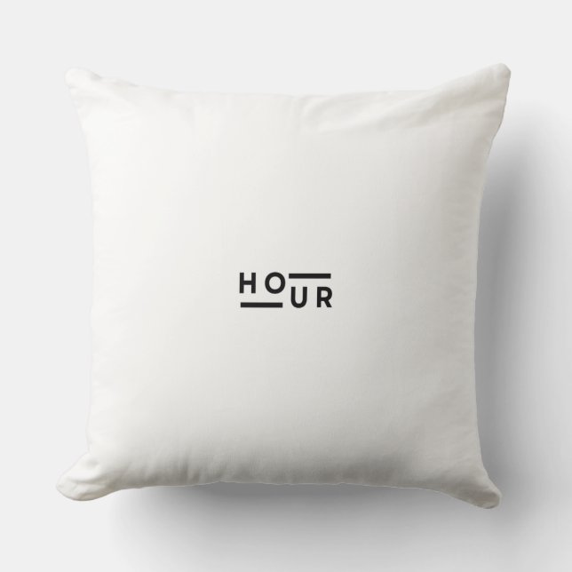 Élégance cosy | Oreillers à lancer personnalisés p (Recto)