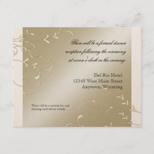 Élégance de cravate noire, cartes de mariage