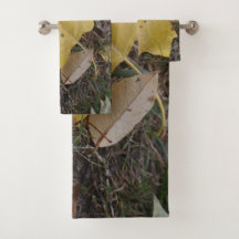 Élégance de la serviette d'automne