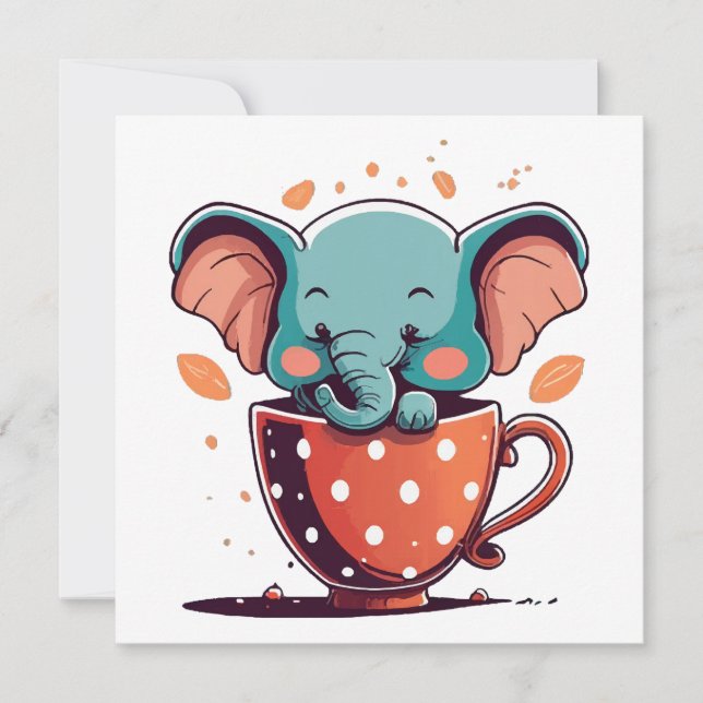 Élégance de l'éléphant (Devant)
