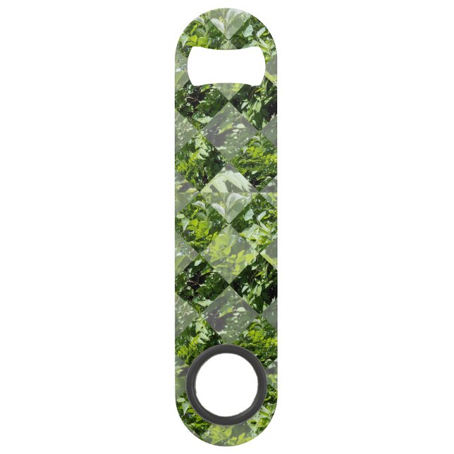 Élégance d'émeraude : Feuilles verts en coupe diam (Devant)