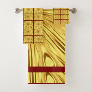 Élégance Dramatique : Gilded Zenith   Rouge Carmin