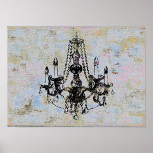 Élégance du lustre ~ Imprimer / Poster