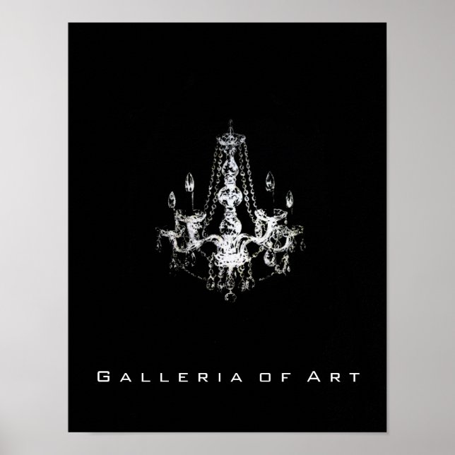 Élégance du lustre ~ Poster 11x14.4 (Devant)