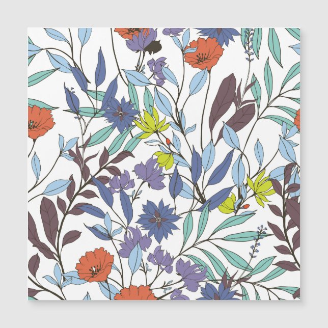 Élégance florale, Arrière - plan Vintage Abstrait. (Devant)