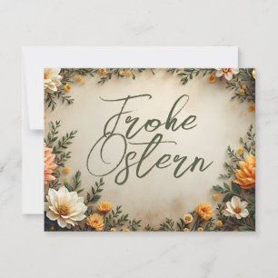 Élégance florale - Salutations de Pâques au printe