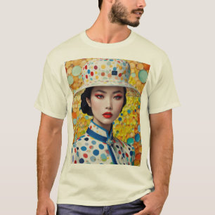 Élégance futuriste de la pop - T-shirt avant-gardi