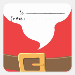 Élégance Joyeux Noël Sticker pour cadeaux du Père 