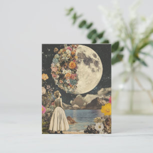 Élégance Lune - Femme avec Lune (2)
