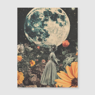 Élégance Lune - Femme avec Lune (3)