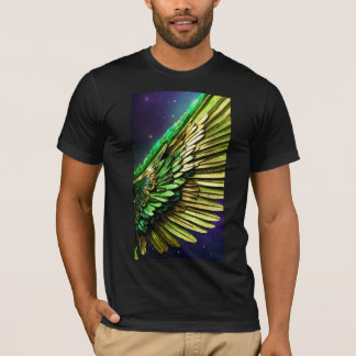 Elégance Plantée : T-Shirt Inspiré Peacock.