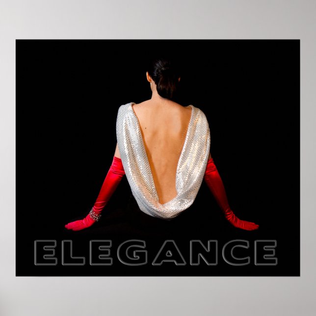 ELEGANCE POSTER - MODE (Devant)