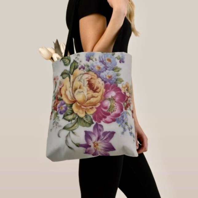 Élégance : Sac fourre-tout d'inspiration porcelain (Créateur téléchargé)
