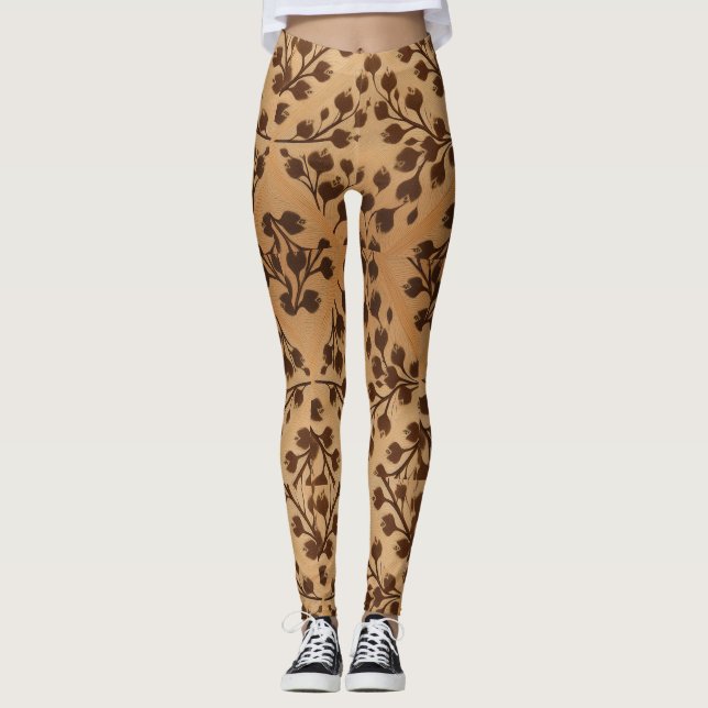 Élégance sauvage : Leggings Posters de animaux Bro (Devant)