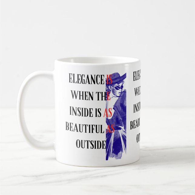 Elegance Women Mug (Gauche)