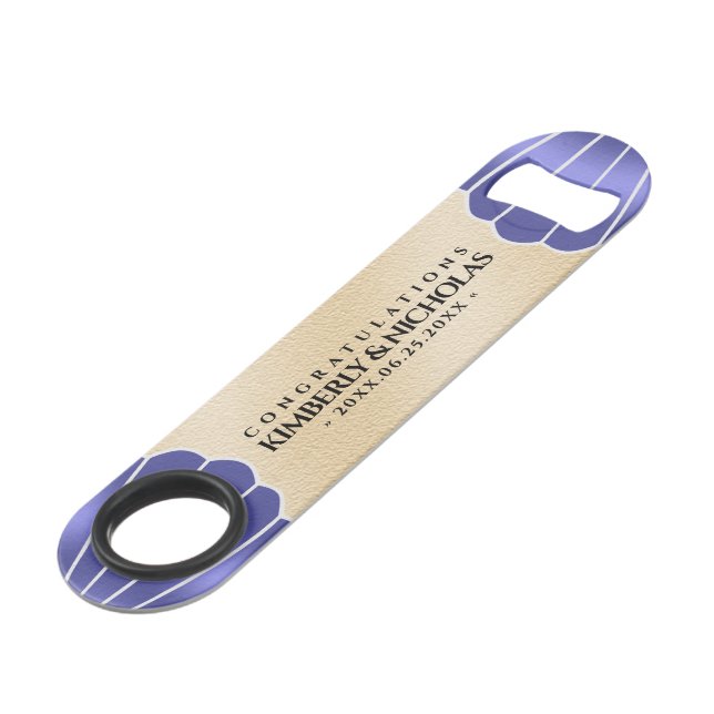 Élégant 17ème anniversaire de Mariage des obus (Devant angulaire)